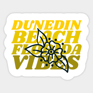 DUNEDIN FLORIDA T-SHIRT Sticker